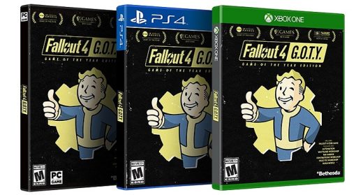 Fallout 4 : GOTY saldrá el próximo 26 de septiembre