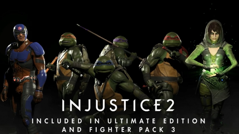 Las Tortugas Ninja serán jugables en Injustice 2